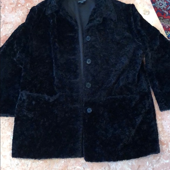 KAREN KANE VELOUR BLAZER/COAT SIZE S - Picture 4 of 5